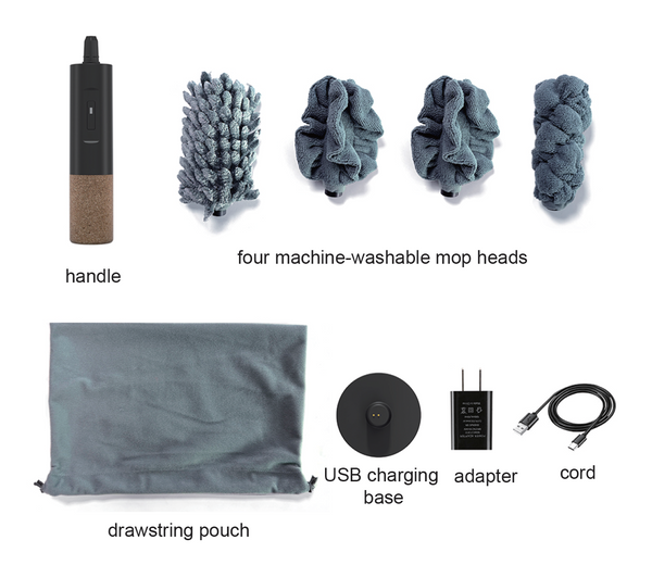 Vina Rechargeable Glass Cleaner & Polisher